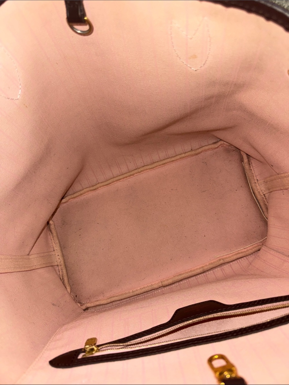 Damier Ebene Neo Neverfull MM Rose Ballerine - Picture 3 of 8